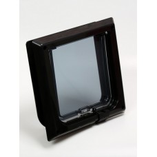 Дверца для кошек "Барсик", чёрный